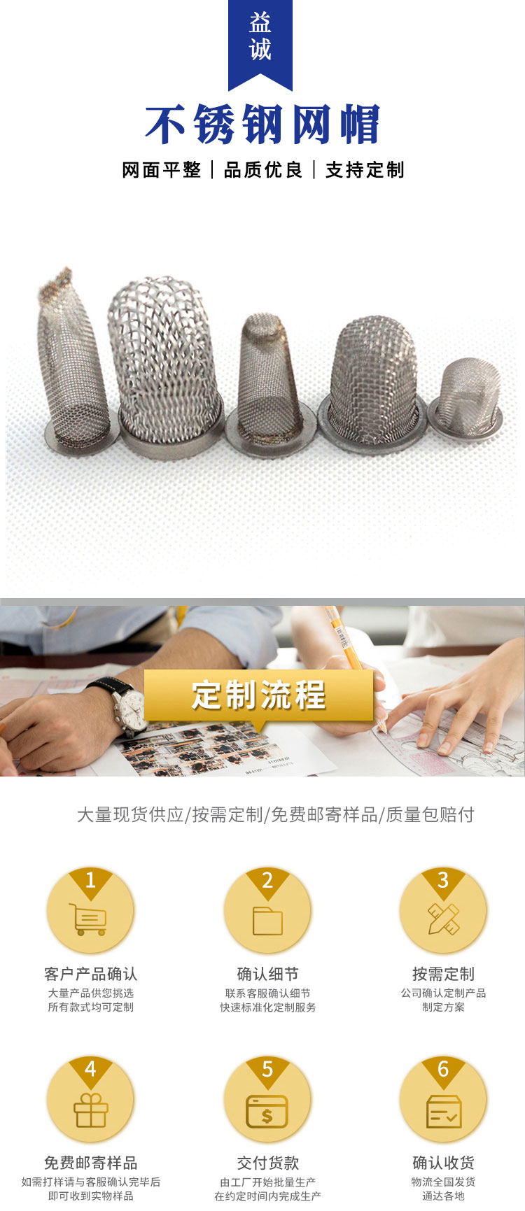 不锈钢网帽(图1)